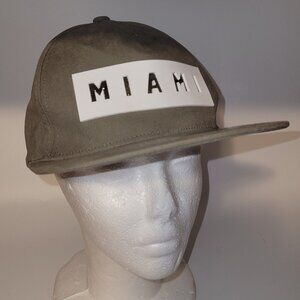 Miami Robin Ruth hat limited edition one size Khaki Cotton Adjustable